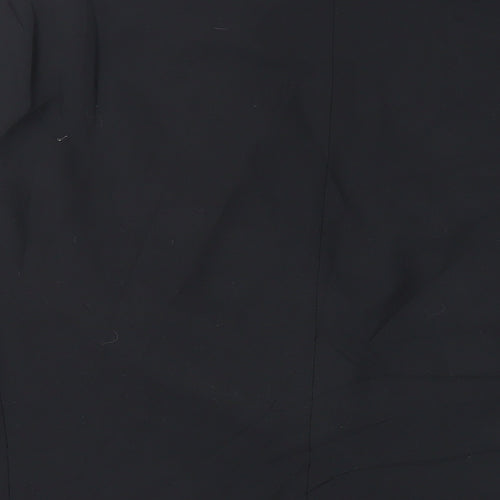 St Michael Mens Black Polyester Tuxedo Suit Jacket Size 42 Regular - Vintage