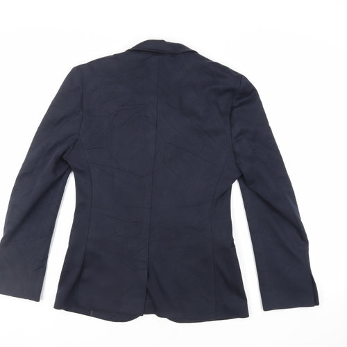 ASOS Mens Blue Polyester Jacket Blazer Size 38 Regular