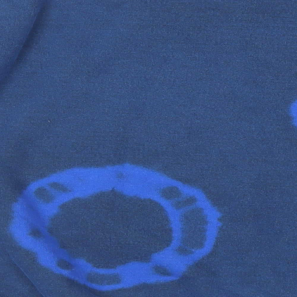 Urban Outfitters Womens Blue Geometric Cotton Pullover Sweatshirt Size M Pullover - Santa Clara