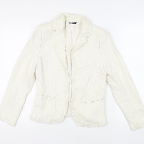 David Charles Girls Ivory Jacket Blazer Size 16 Years - Open