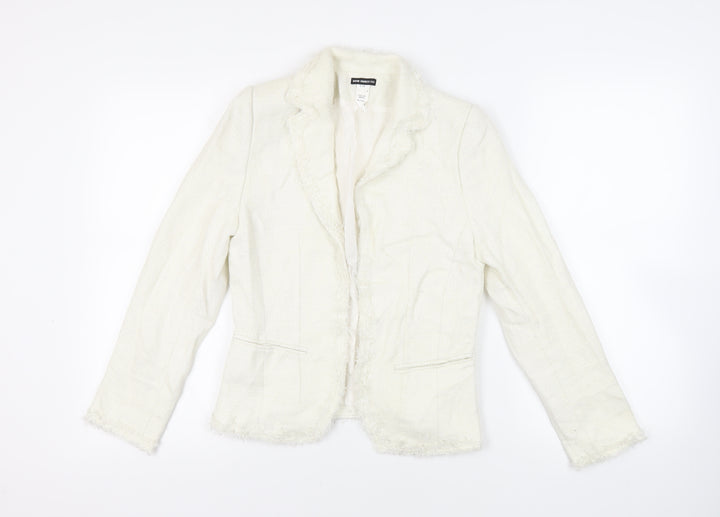 David Charles Girls Ivory Jacket Blazer Size 16 Years - Open