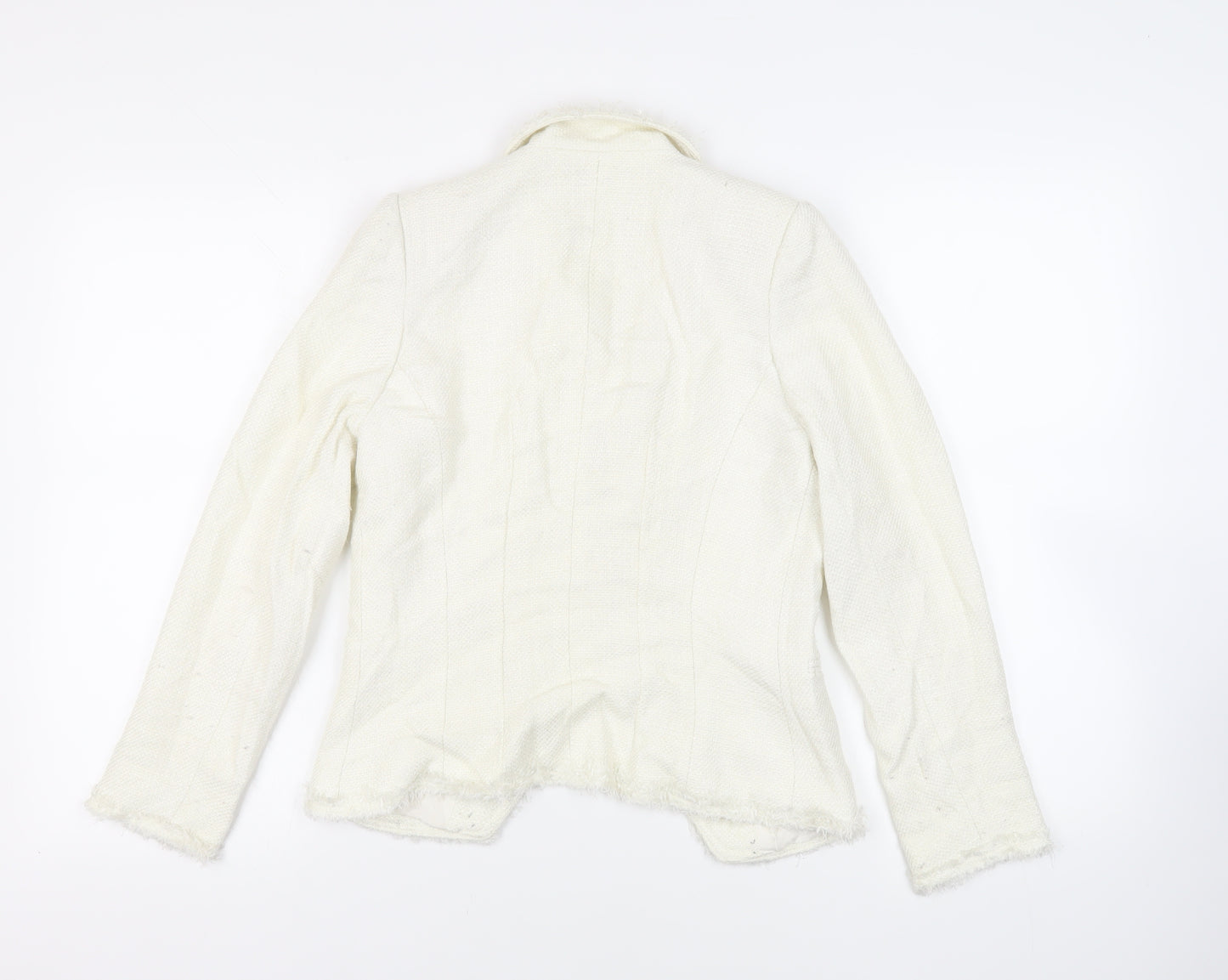 David Charles Girls Ivory Jacket Blazer Size 16 Years - Open