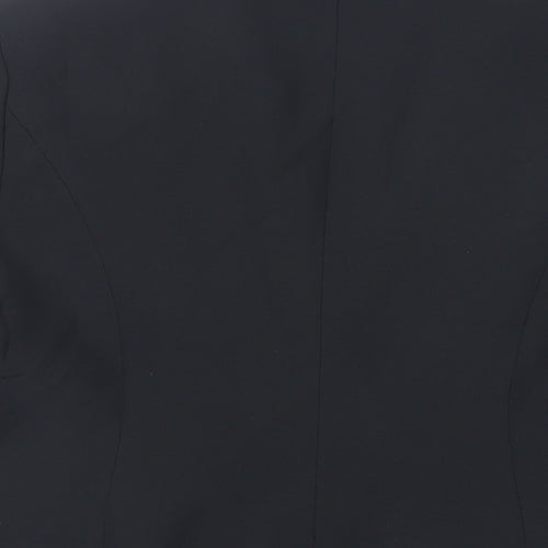 New Look Womens Black Jacket Blazer Size 12 Button