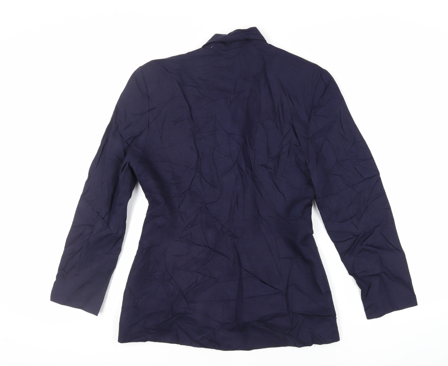 Le Chateau Womens Blue Jacket Blazer Size M Button - Vintage