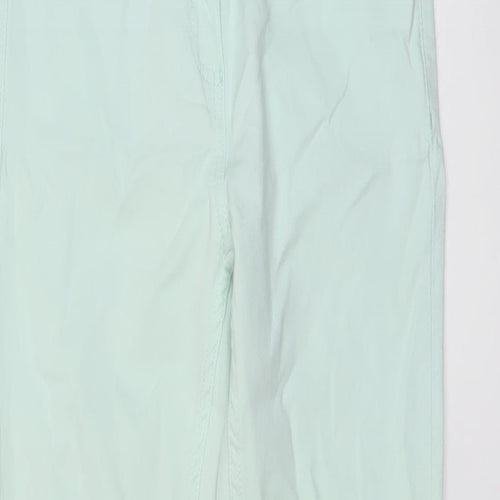 Principles Womens Green Cotton Skinny Jeans Size 8 L24 in Regular Button