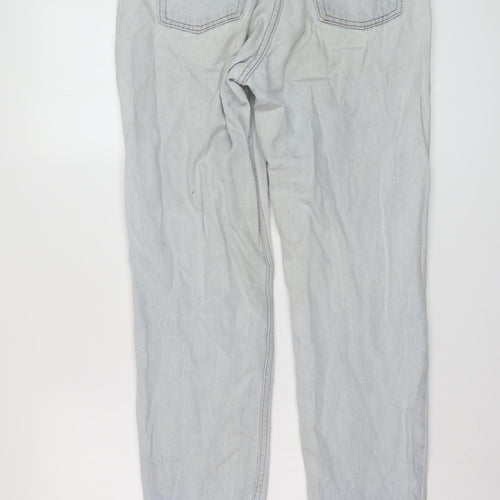 Levi's Womens Blue Cotton Mom Jeans Size 28 in L32 in Regular Button