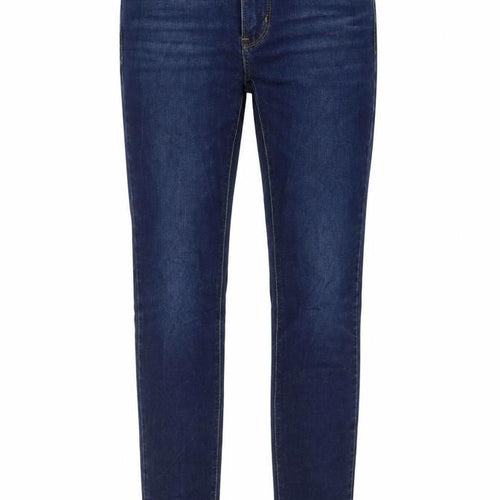Levi's Womens Blue Cotton Skinny Jeans Size 27 in L29 in Regular Button