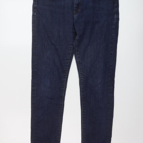 Denim & Supply Mens Blue Cotton Skinny Jeans Size 31 in L32 in Regular Button