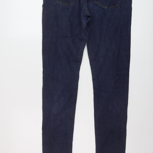 Denim & Supply Mens Blue Cotton Skinny Jeans Size 31 in L32 in Regular Button