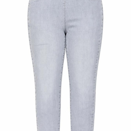 NEXT Womens Grey Cotton Skinny Jeans Size 14 L28 in Regular