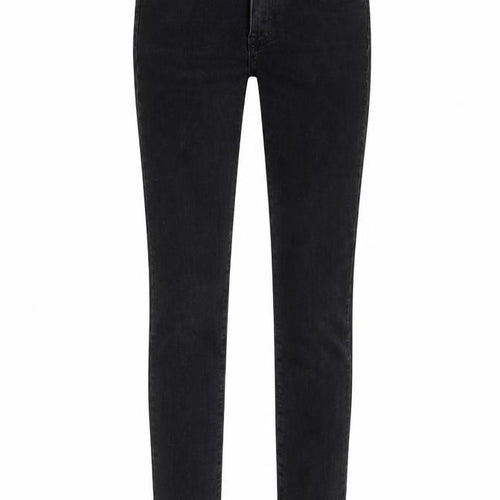 H&M Womens Grey Cotton Skinny Jeans Size 8 L30 in Regular Button