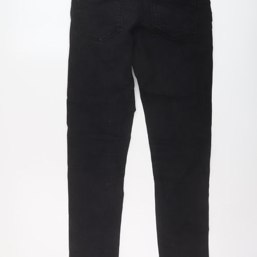 NEXT Mens Beige Cotton Skinny Jeans Size 26 in L31 in Regular Button