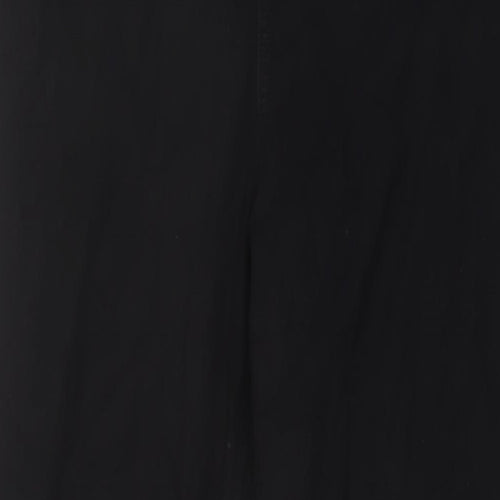 Marks and Spencer Womens Black Cotton Jegging Jeans Size 18 L29 in Regular