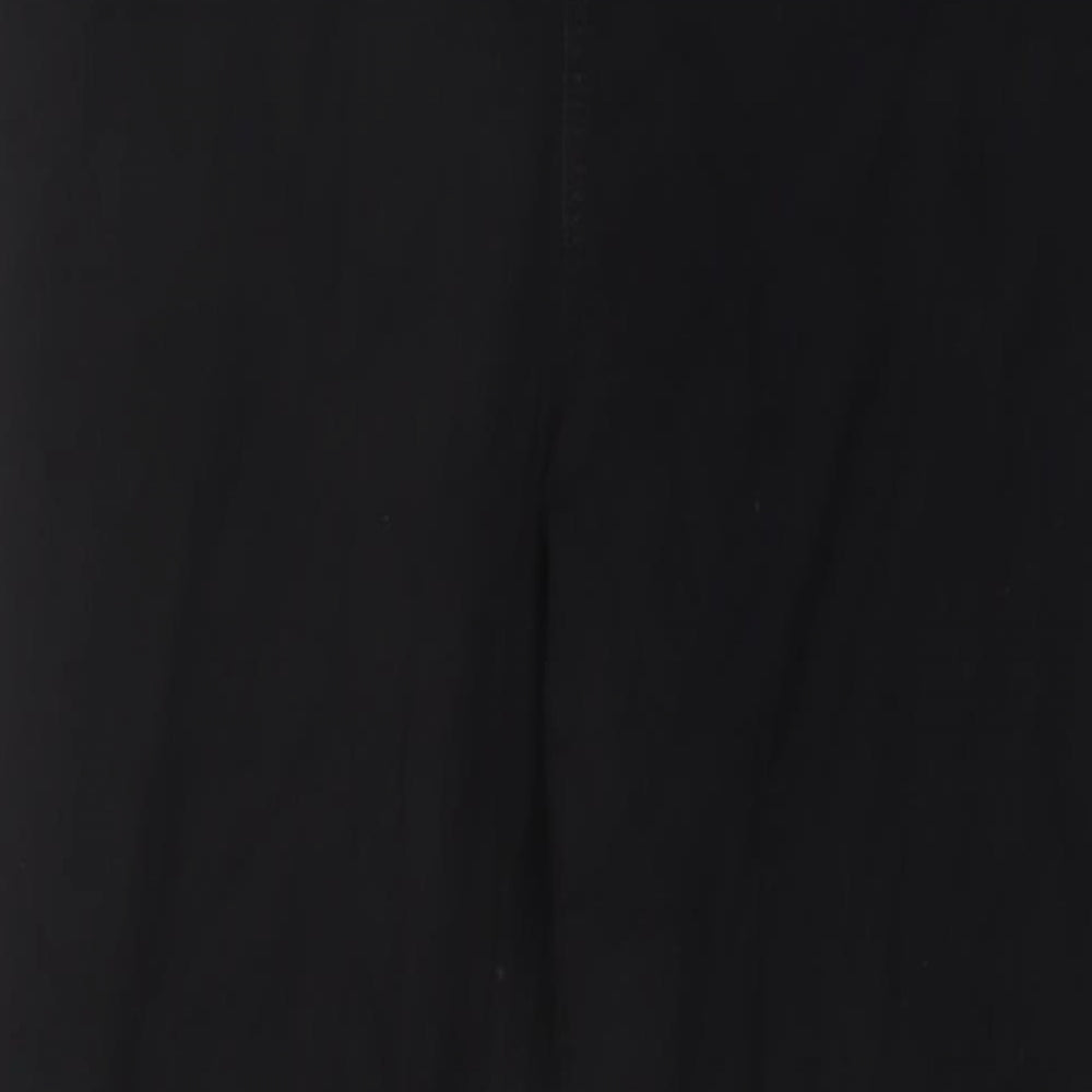Marks and Spencer Womens Black Cotton Jegging Jeans Size 18 L29 in Regular