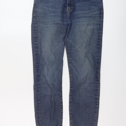 & Other Stories Womens Blue Cotton Skinny Jeans Size 26 in L27 in Regular Button
