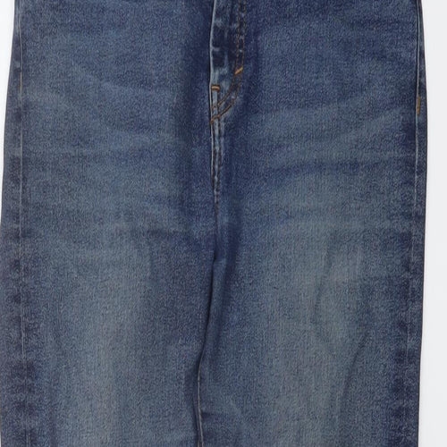 & Other Stories Womens Blue Cotton Skinny Jeans Size 26 in L27 in Regular Button