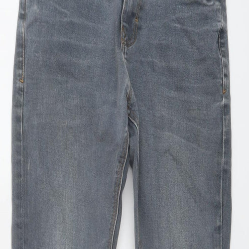 NEXT Boys Blue Cotton Skinny Jeans Size 10 Years Regular Button - Vintage