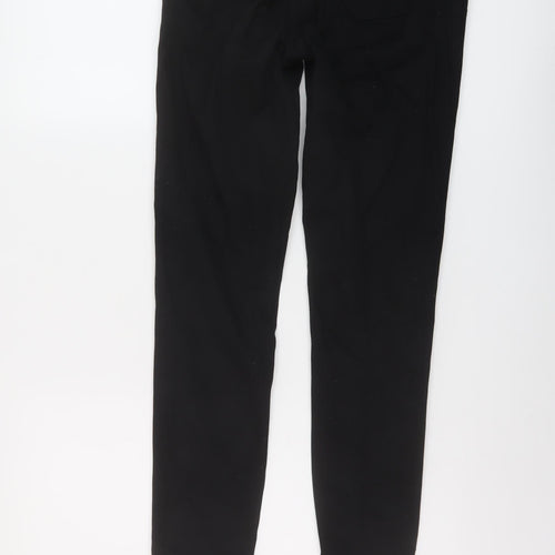 Calliope Womens Black Cotton Skinny Jeans Size M L29 in Regular Button