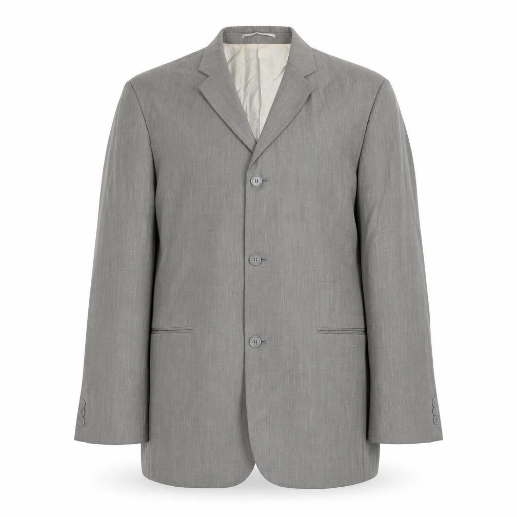 Wilson Mens Grey Polyester Jacket Suit Jacket Size 38 Regular