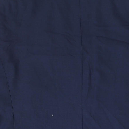 Marks and Spencer Mens Blue Wool Jacket Suit Jacket Size 42 Regular