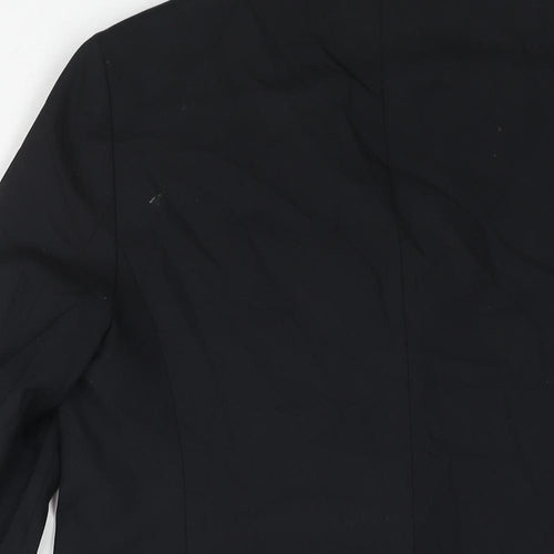 Autograph Womens Black Polyester Jacket Suit Jacket Size 14