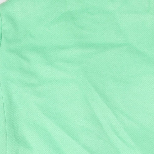 Marks and Spencer Womens Green Overcoat Coat Size 8 Button