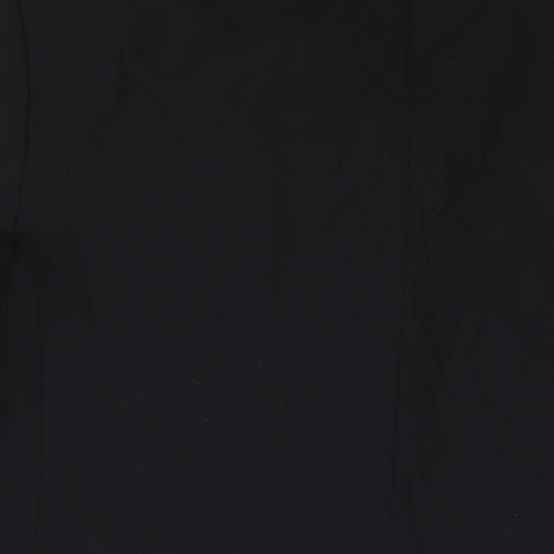 Marks and Womens Black Polyester Jacket Suit Jacket Size 18 - Vented Cuffs