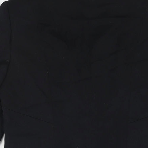 Marks and Spencer Womens Black Polyester Jacket Suit Jacket Size 10