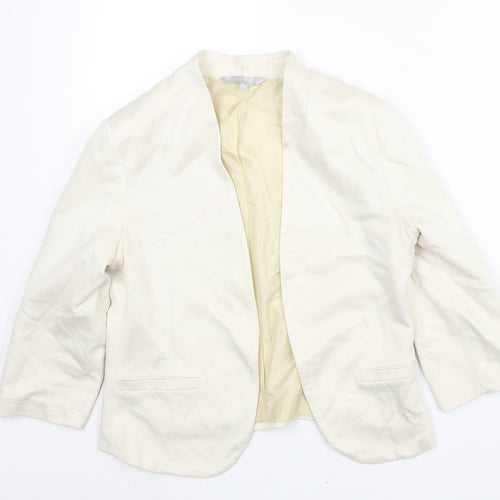 Red Herring Womens Ivory Jacket Size 14