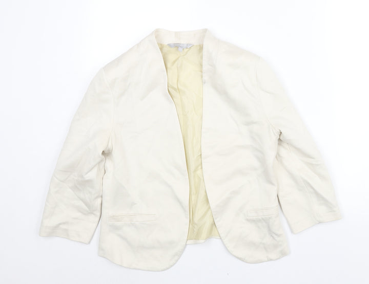 Red Herring Womens Ivory Jacket Size 14