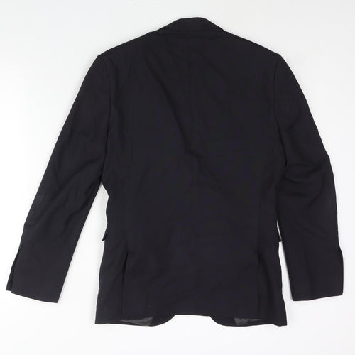 NEXT Mens Blue Polyester Jacket Suit Jacket Size 36 Regular