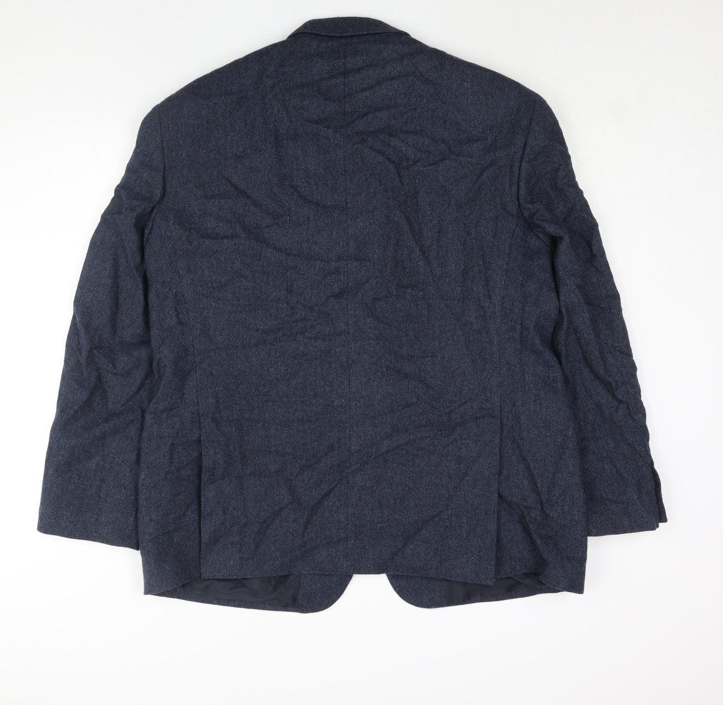 Debenhams Mens Blue Wool Jacket Suit Jacket Size 46 Regular