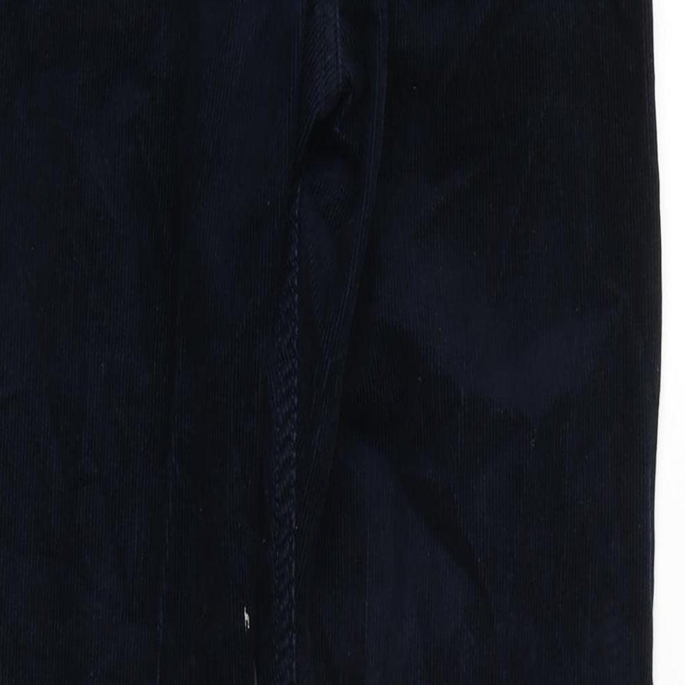 Blue Harbour Mens Blue Cotton Sweatpants Trousers Size 32 in L33 in Regular Tie