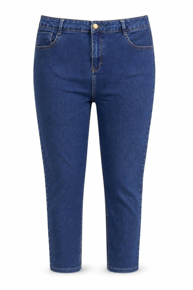 Alexa Womens Blue Cotton Blend Skinny Jeans Size 32 in L25.5 in Regular Zip