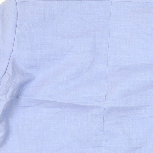 Miss Smith Womens Blue Jacket Blazer Size 12 - Open