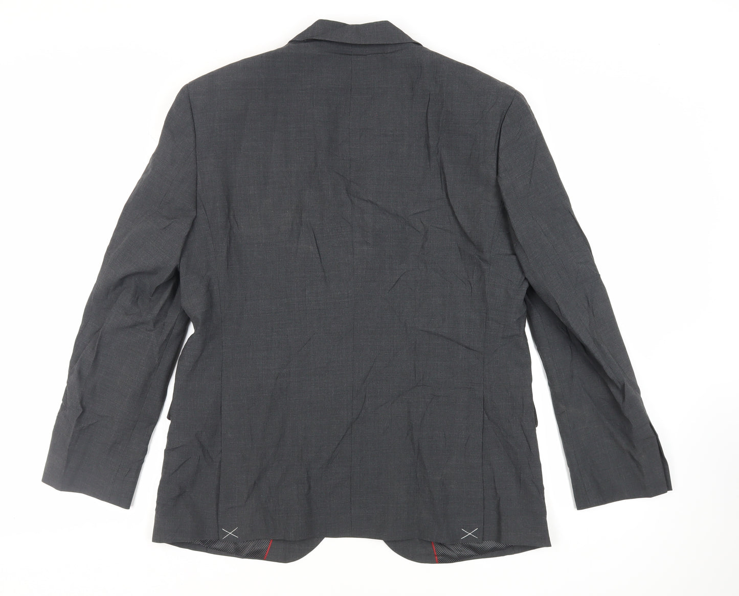 Marks and Spencer Mens Grey Wool Jacket Suit Jacket Size 40 Regular