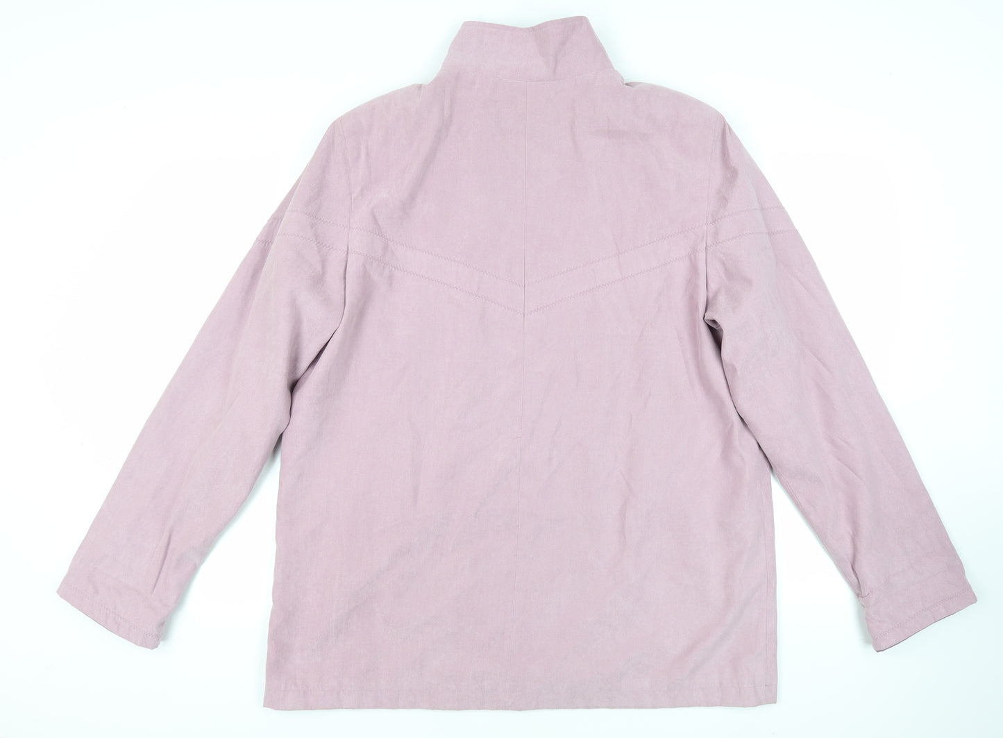 EWM Womens Pink Jacket Size 18 Zip