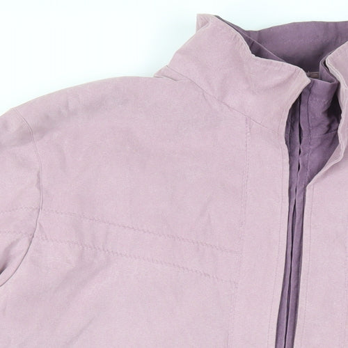 EWM Womens Pink Jacket Size 18 Zip