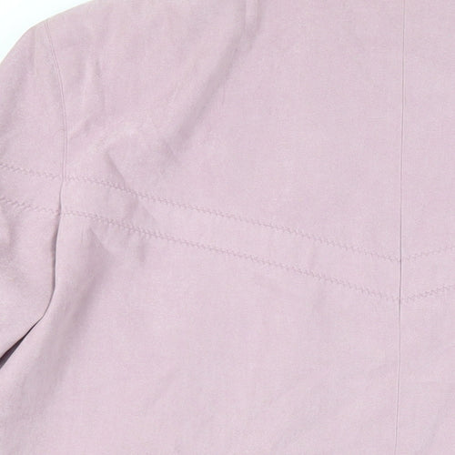 EWM Womens Pink Jacket Size 18 Zip