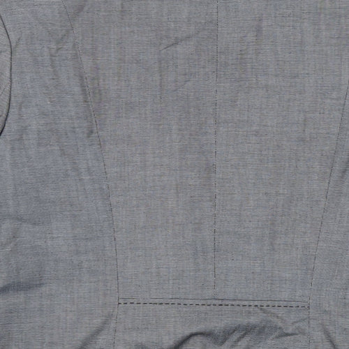 Debenhams Womens Grey Jacket Blazer Size 14 Button