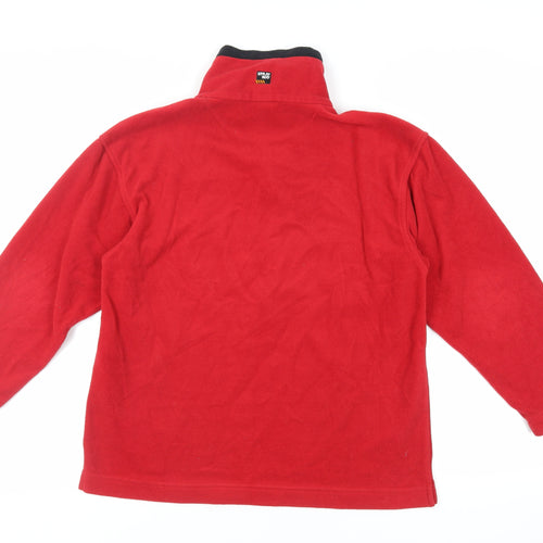 Sprayway Mens Red Polyester Pullover Sweatshirt Size M