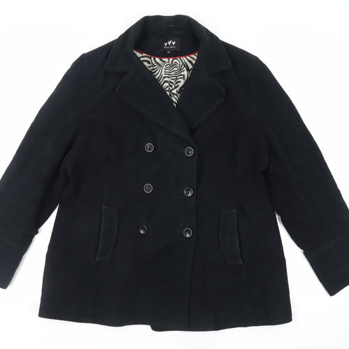 Per Una Womens Black Jacket Size 18 Button