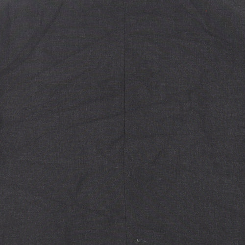 Fellini Mens Grey Polyester Jacket Suit Jacket Size 40 Regular