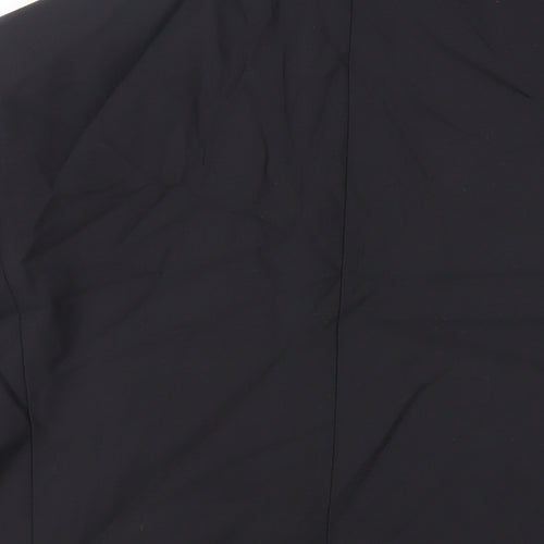 Marks and Spencer Mens Black Wool Tuxedo Suit Jacket Size 40 Regular