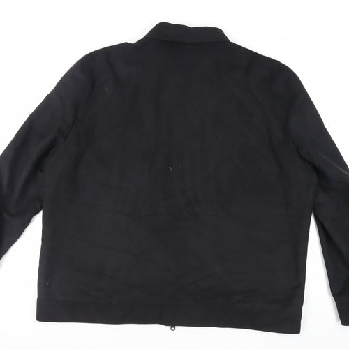 Autograph Mens Black Jacket Size 3XL Zip