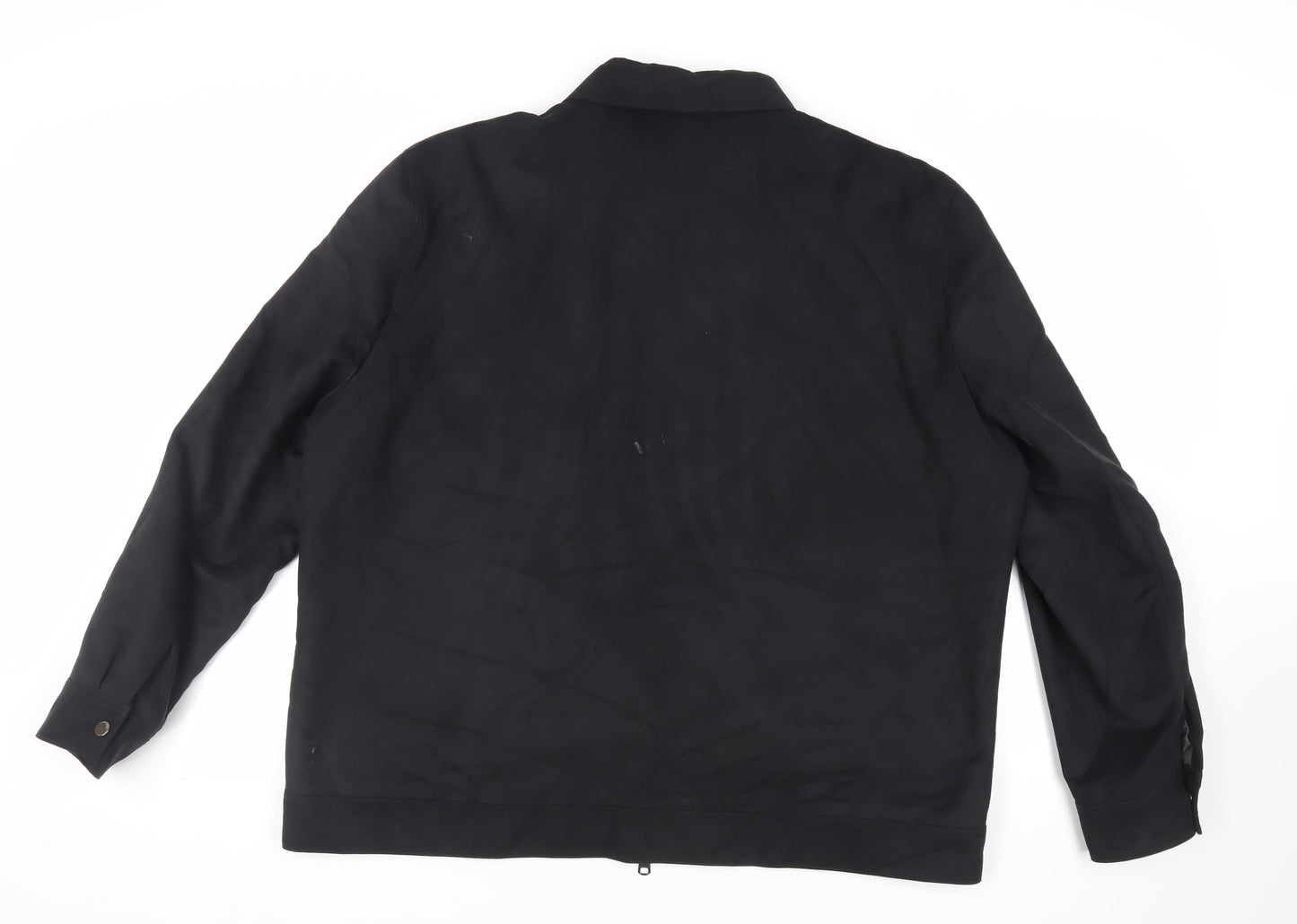 Autograph Mens Black Jacket Size 3XL Zip