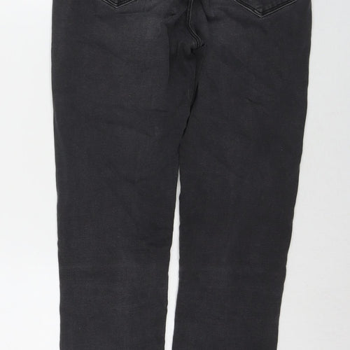 ASOS Womens Grey Cotton Skinny Jeans Size 28 in L32 in Regular Zip