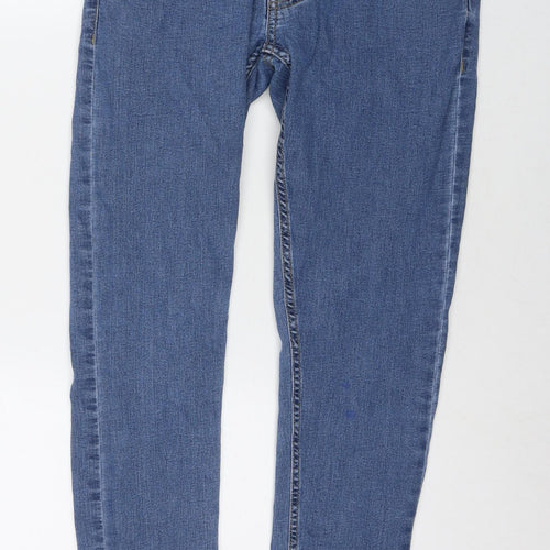 Denim & Co. Mens Blue Cotton Skinny Jeans Size 32 in L30 in Regular Zip