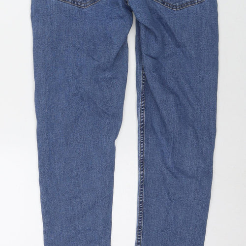 Denim & Co. Mens Blue Cotton Skinny Jeans Size 32 in L30 in Regular Zip