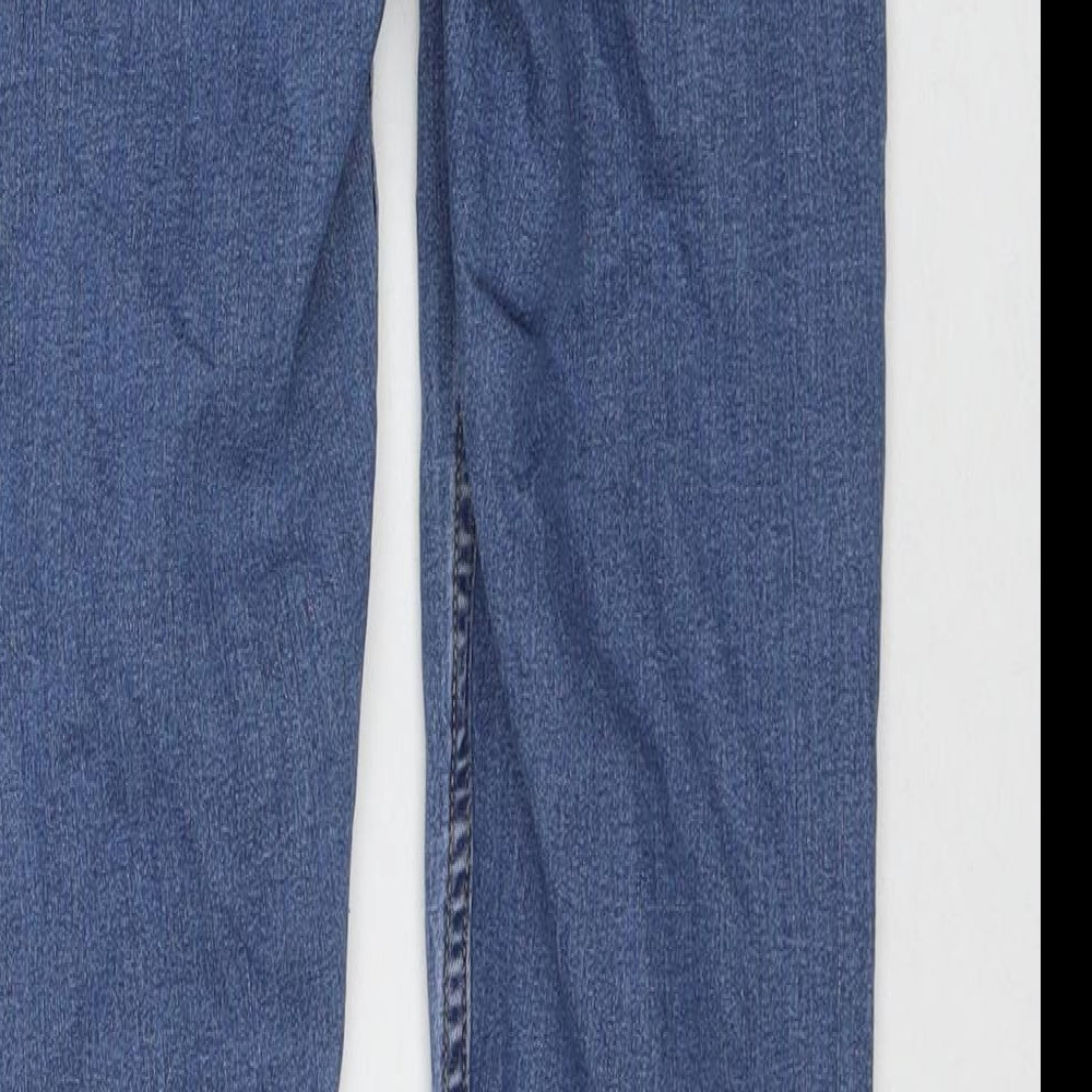 Denim & Co. Mens Blue Cotton Skinny Jeans Size 32 in L30 in Regular Zip